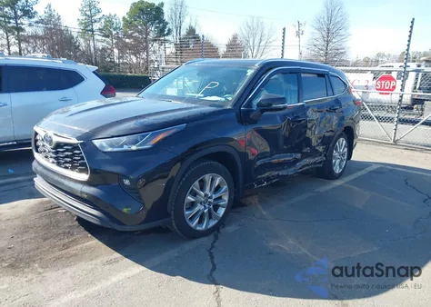 2022 Toyota Highlander Limited z USA, uszkodzony, nr VIN 5TDDZRBH2NS222378